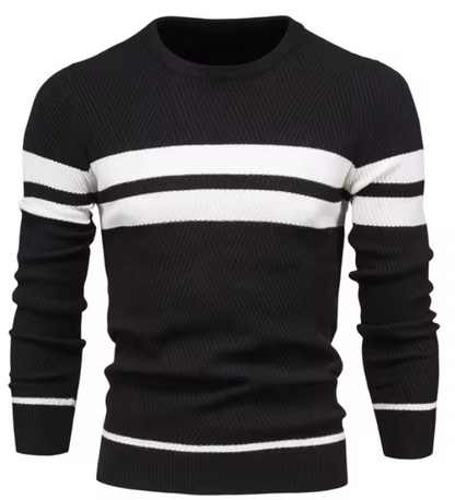 GERT | Elegante herenpullover met visgraatpatroon