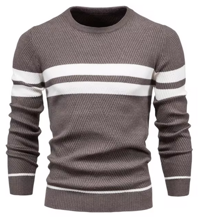 GERT | Elegante herenpullover met visgraatpatroon