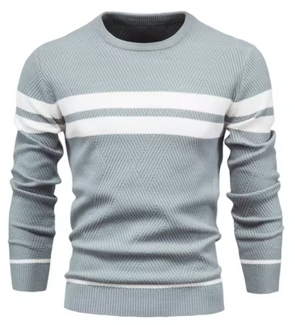 GERT | Elegante herenpullover met visgraatpatroon