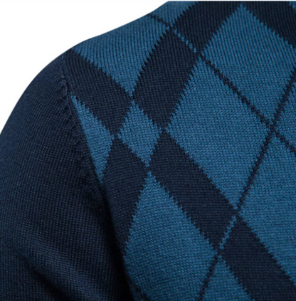 Joey | Heren Pullover met Halve Rits