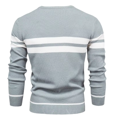 GERT | Elegante herenpullover met visgraatpatroon