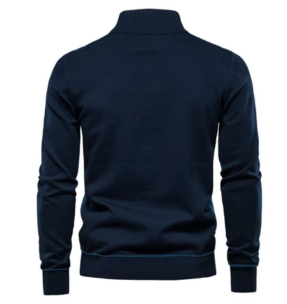 Joey | Heren Pullover met Halve Rits