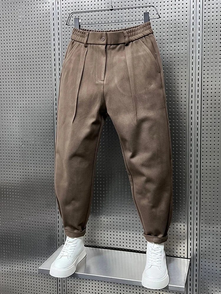 Luca - Elegante Gemêleerde Broek