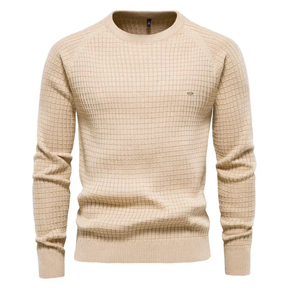 RAYMOND | Herentrui met ruitpatroon