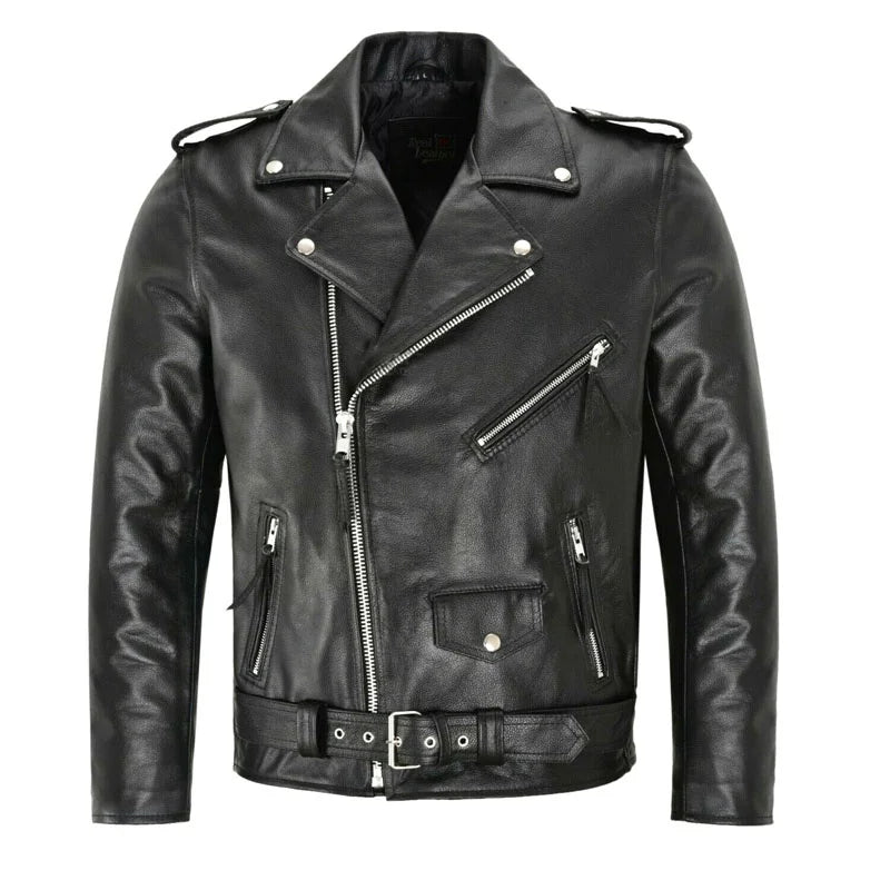 Justin™|ELEGANTE LEREN JAS