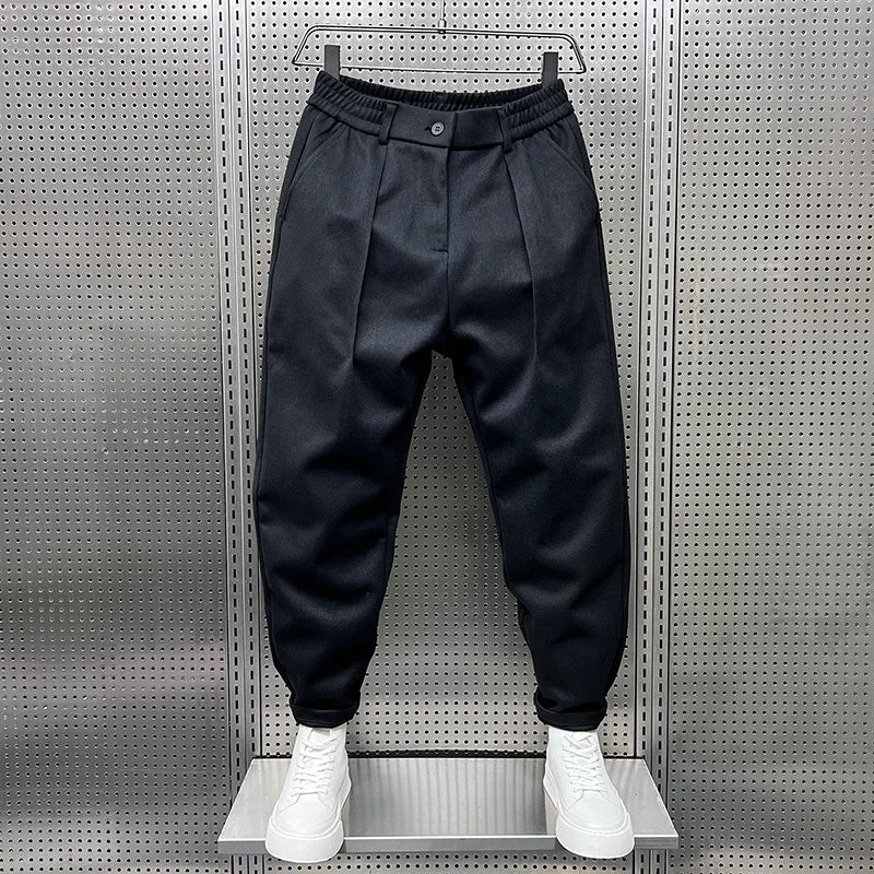 Luca - Elegante Gemêleerde Broek