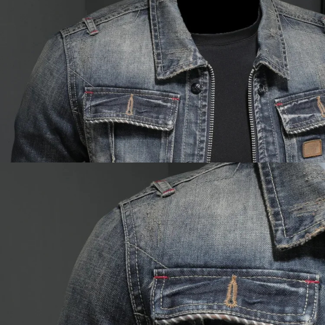 Daan – Premium Denim Jack 60% Katoen