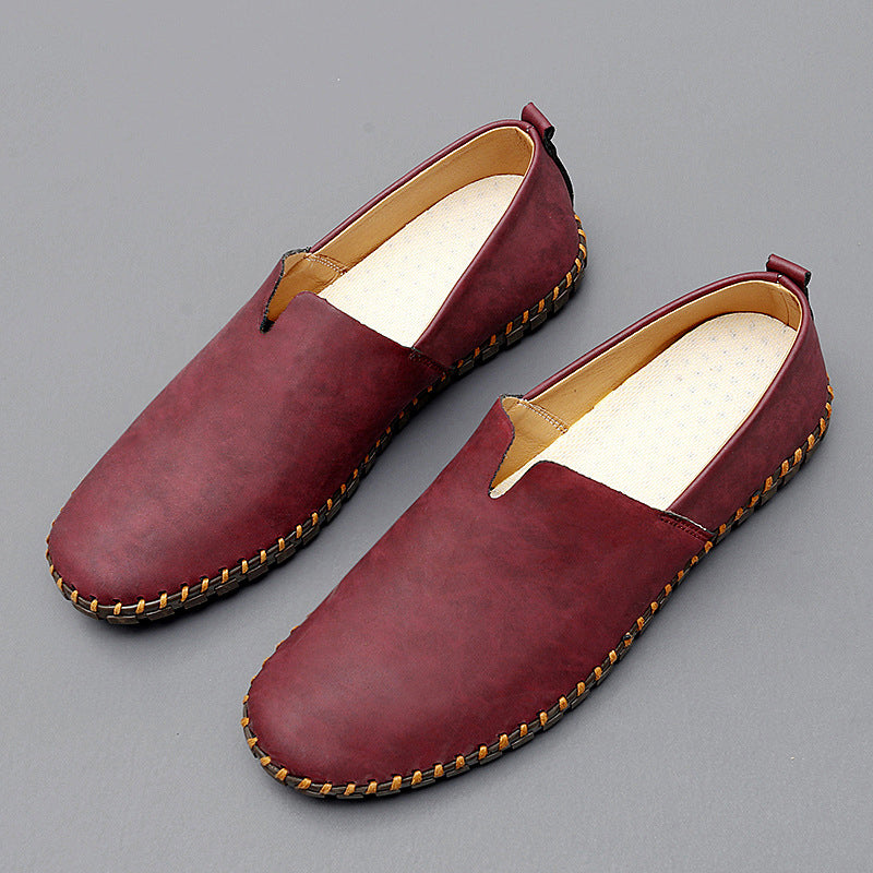 Theo | Santorini Leren Loafers