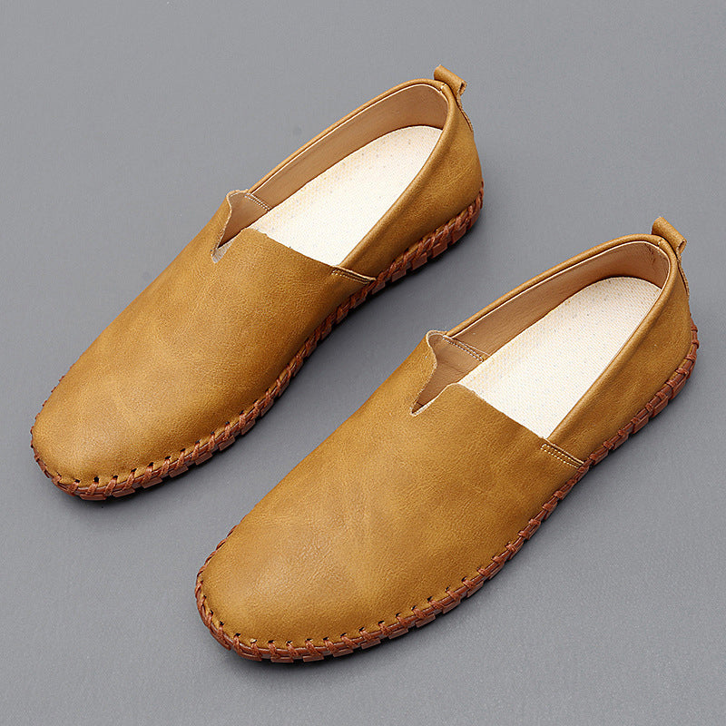 Theo | Santorini Leren Loafers