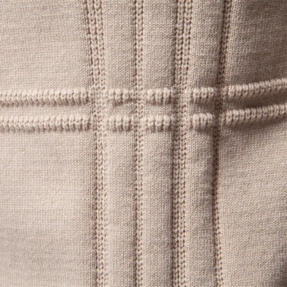 Henk | Elegante herenpullover met ruitdesign