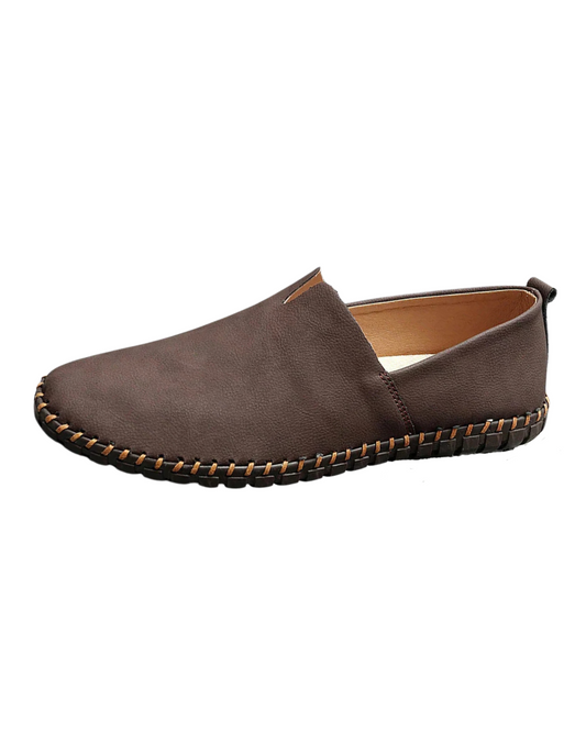 Theo | Santorini Leren Loafers