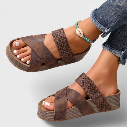 Laura - Orthopedische Sandalen van Leer