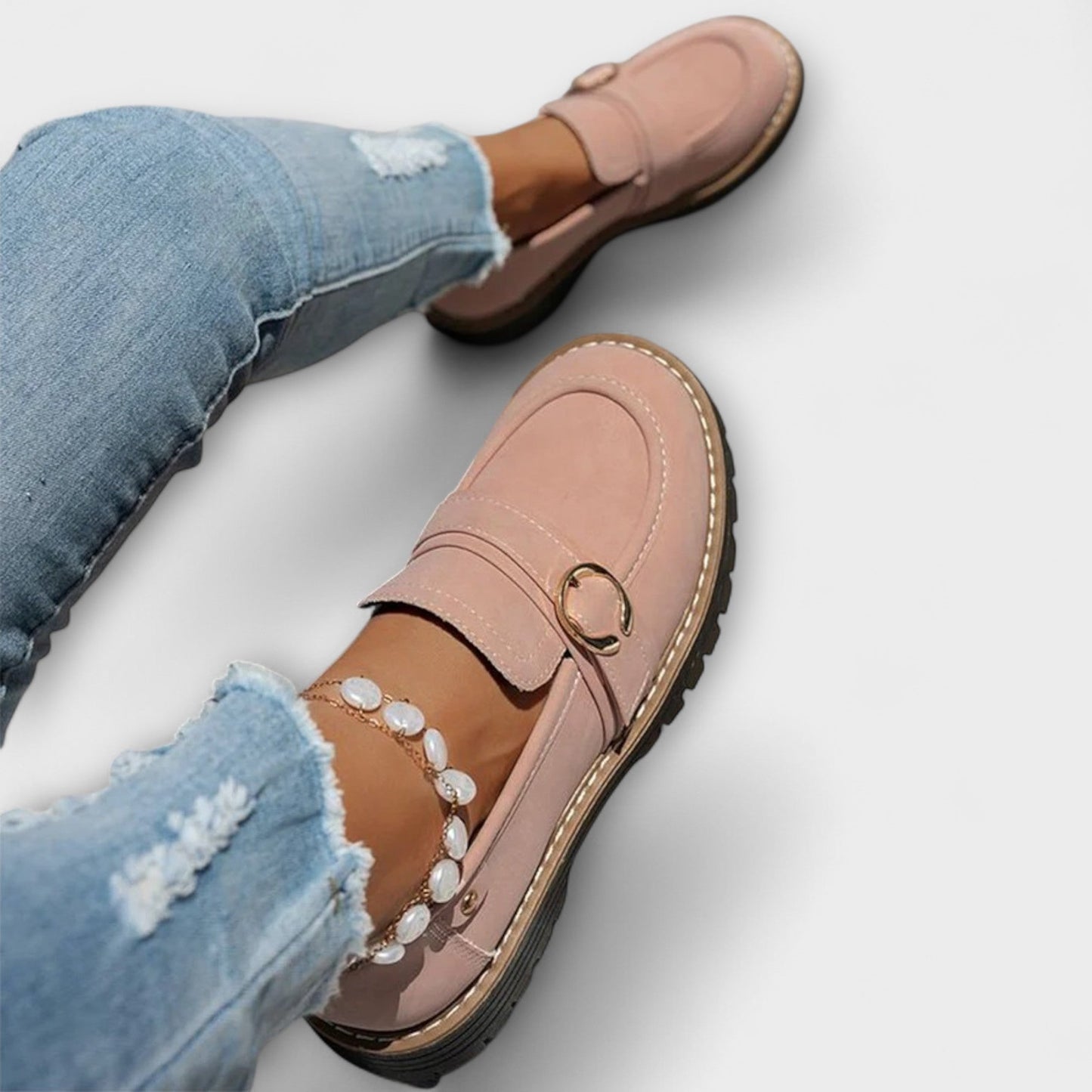 Marieke™ | Casual instappers met ronde neus