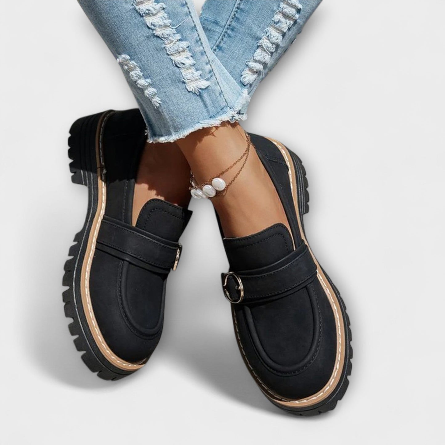 Marieke™ | Casual instappers met ronde neus