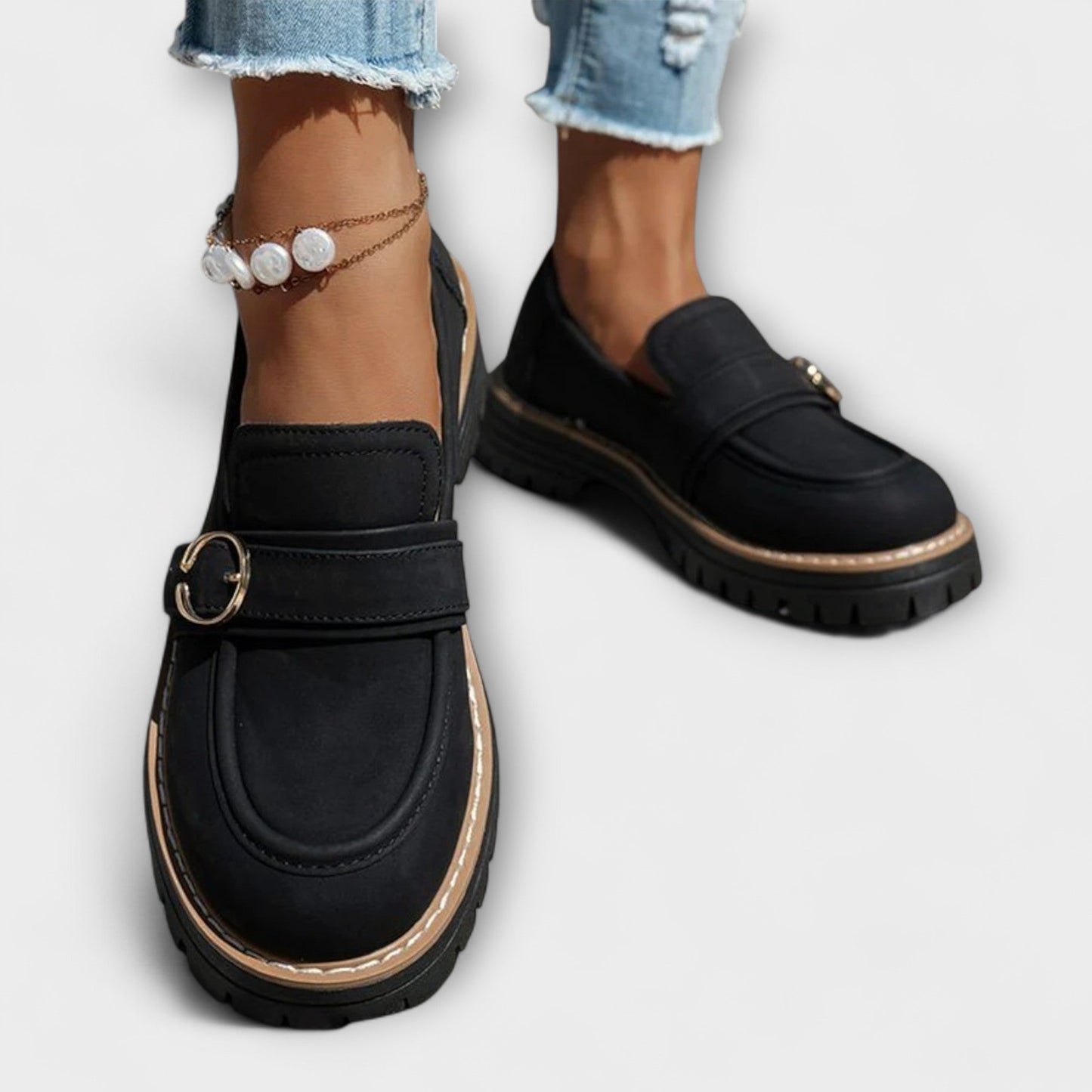 Marieke™ | Casual instappers met ronde neus