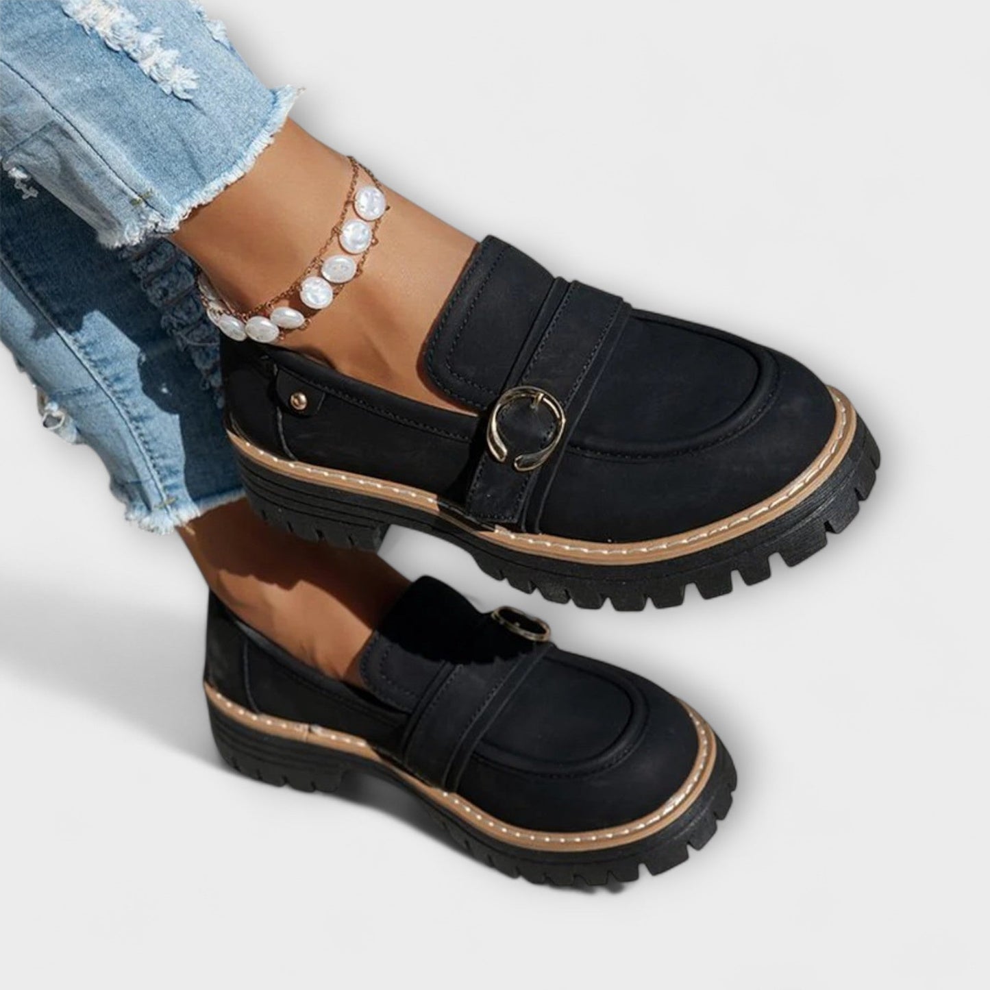 Marieke™ | Casual instappers met ronde neus