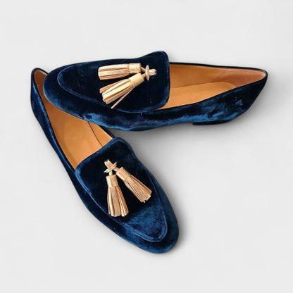 Diana™ | Vintage mocassins met franjes geïnspireerd