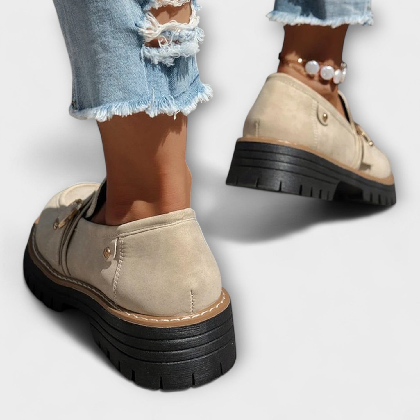 Marieke™ | Casual instappers met ronde neus