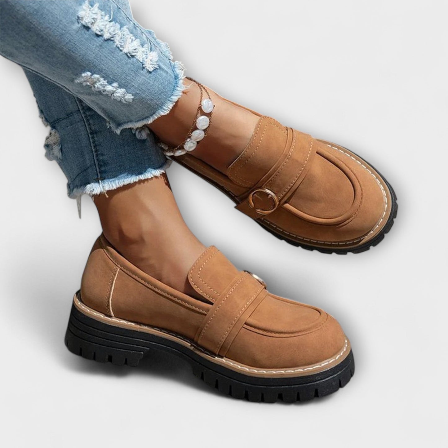 Marieke™ | Casual instappers met ronde neus