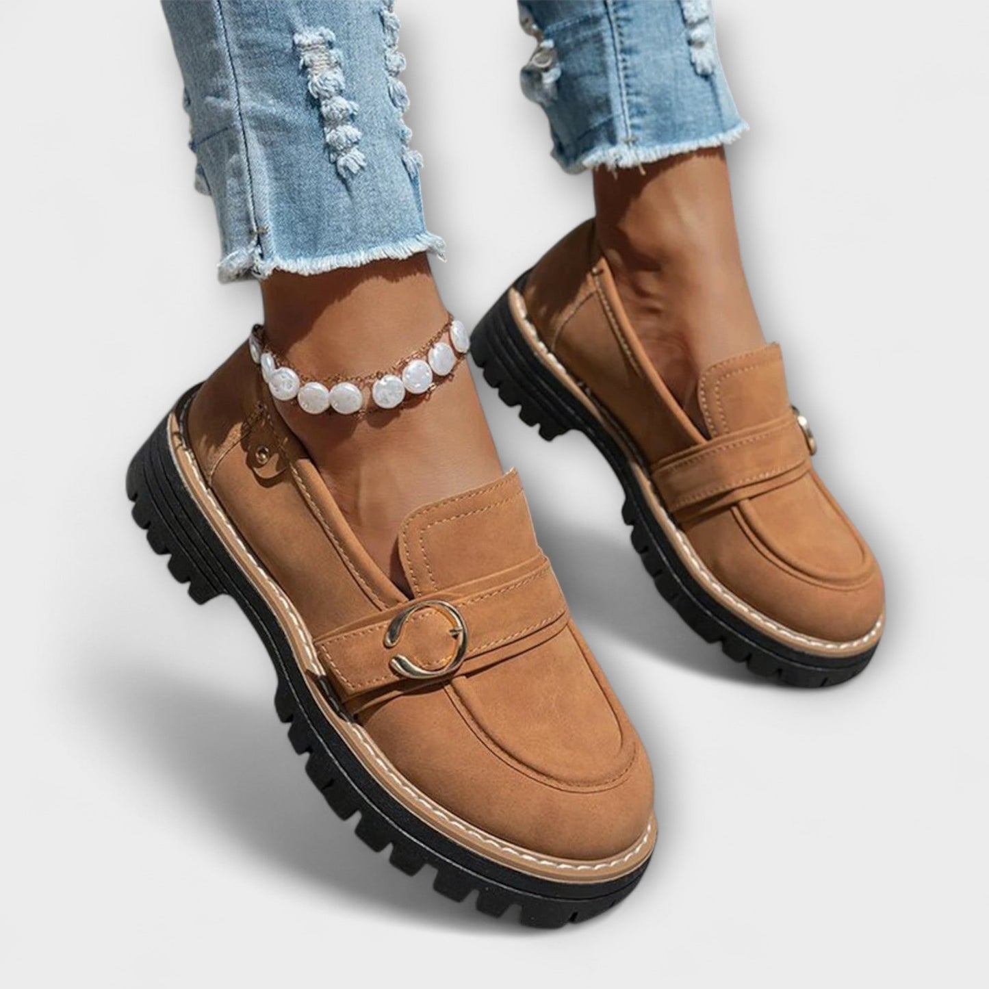Marieke™ | Casual instappers met ronde neus