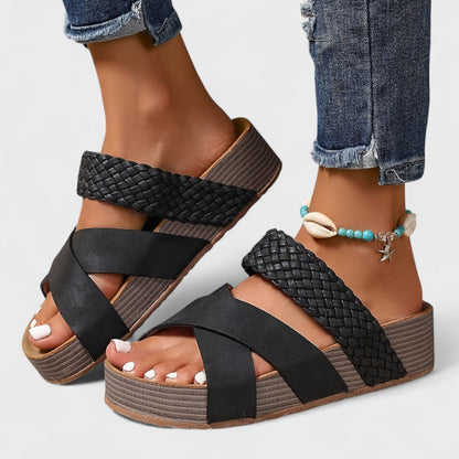 Laura - Orthopedische Sandalen van Leer