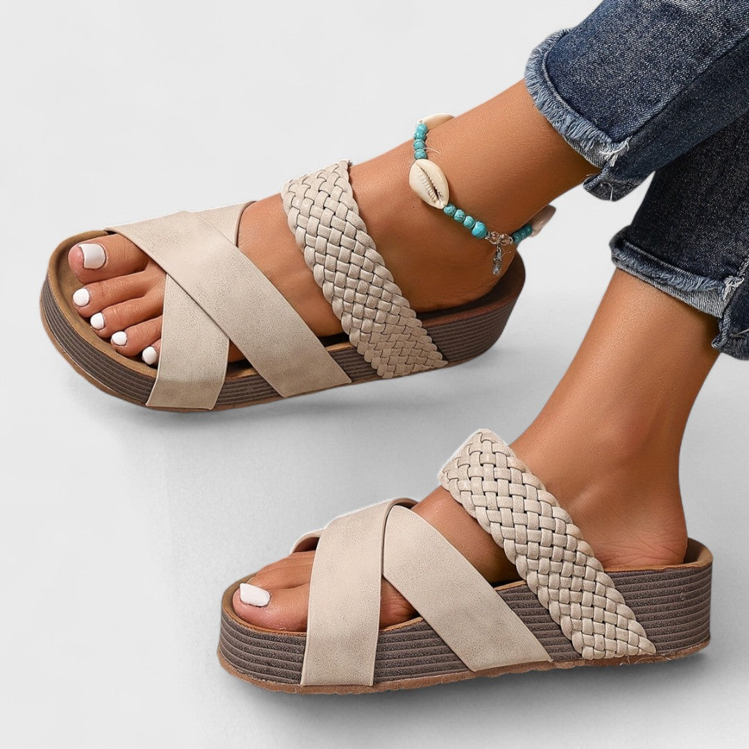 Laura - Orthopedische Sandalen van Leer