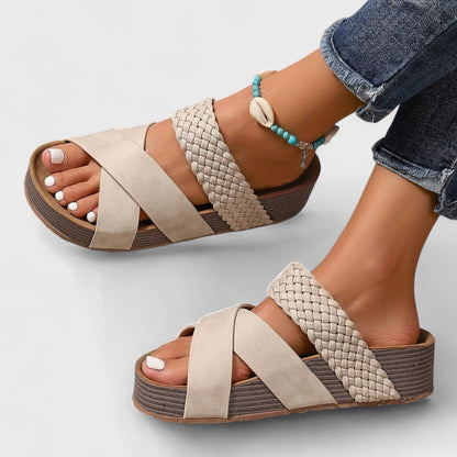 Laura - Orthopedische Sandalen van Leer