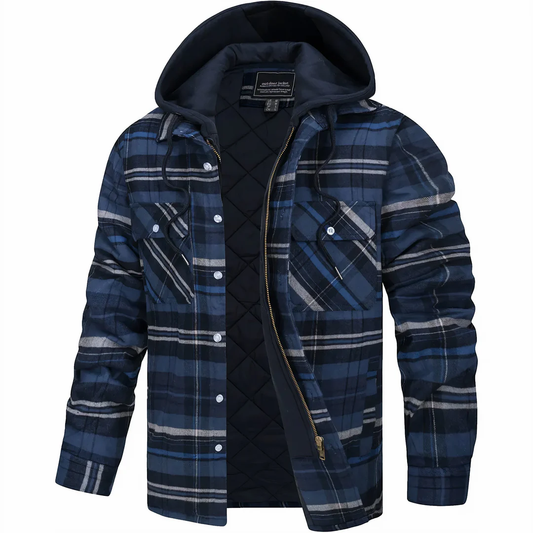 Julio | Plaid motief jas