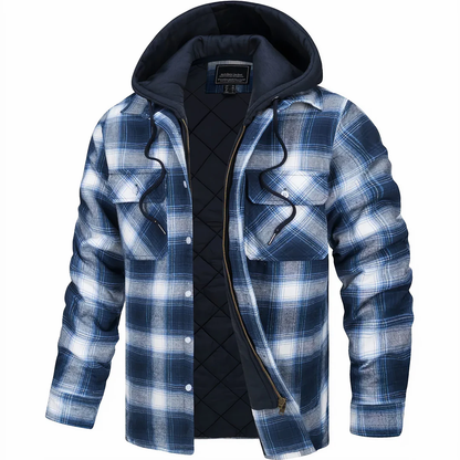 Julio | Plaid motief jas
