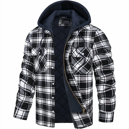 Julio | Plaid motief jas