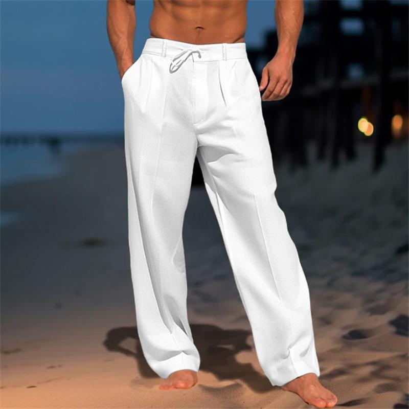 Marco™ | Effen linnen broek