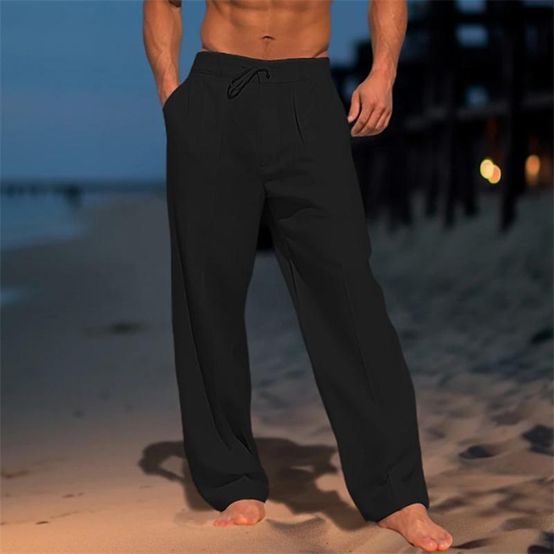 Marco™ | Effen linnen broek