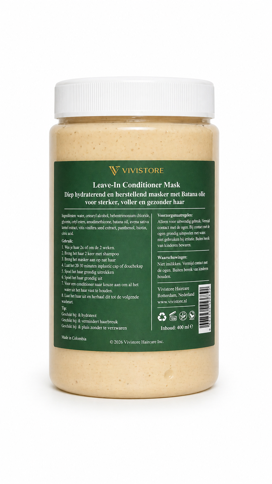 Kekaa’s Organic Hair Mask (Deep Conditioner)