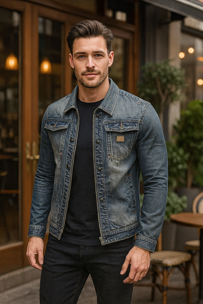 Daan – Premium Denim Jack 60% Katoen